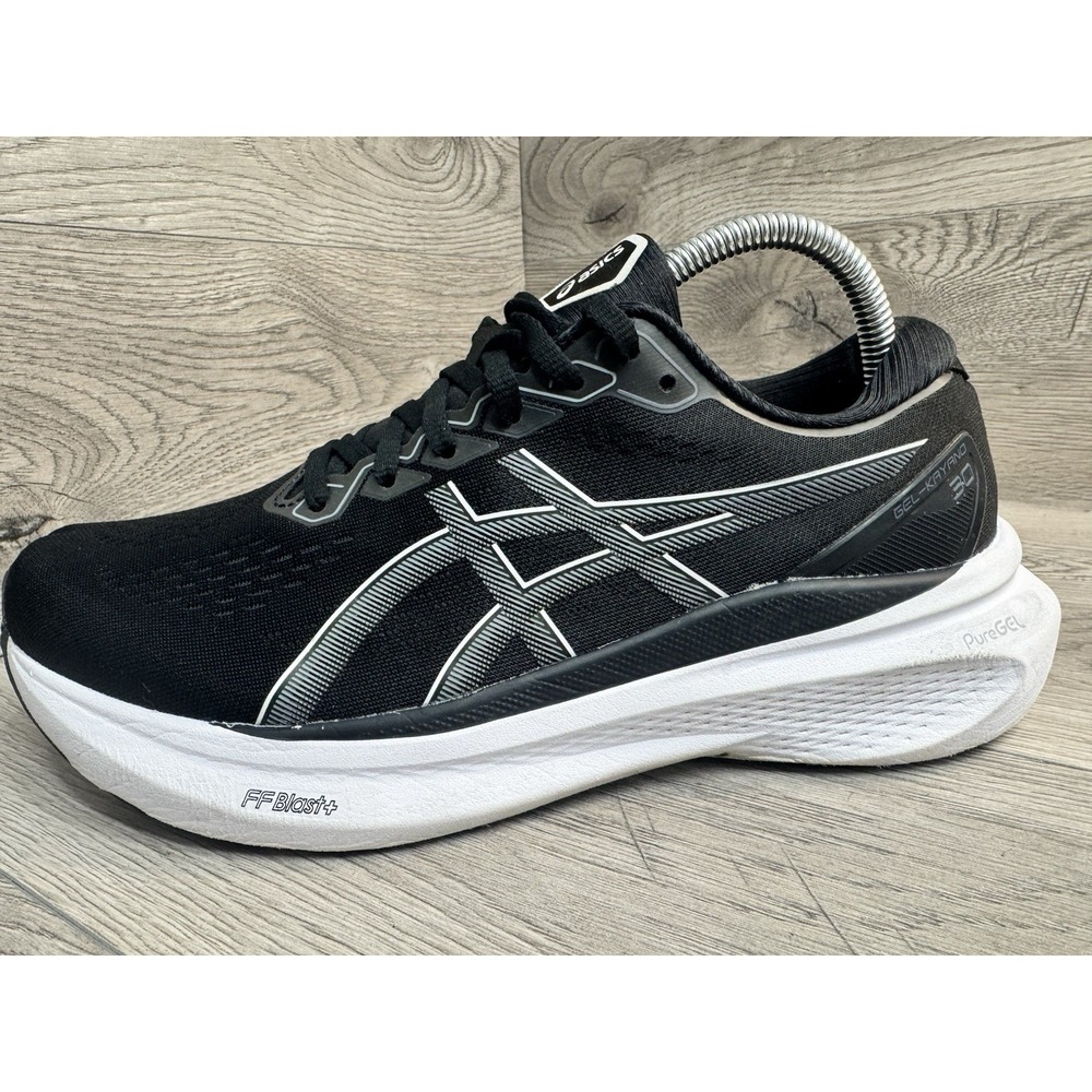 ASICS Gel-Kayano 30 Womens Size 9 M Black White Athletic Sneaker Shoes 1012B357 - Picture 9 of 12